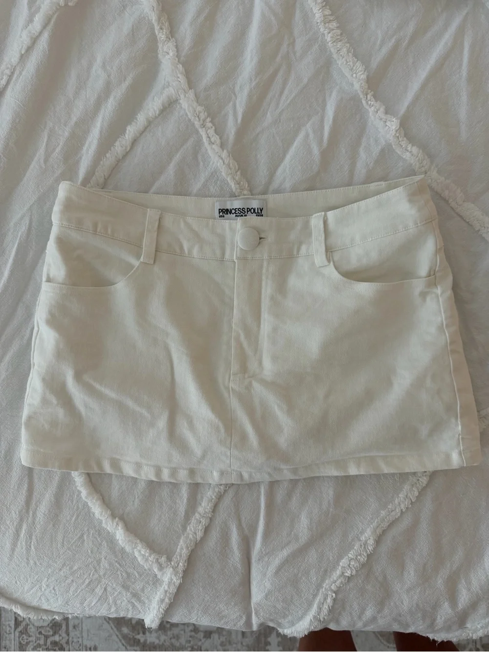 Princess Polly Returna Skort White